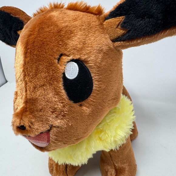 BAB Build A Bear Pokemon‎ Eevee Plush Stuffed Animal 16" Toy No Sound - Picture 3 of 9